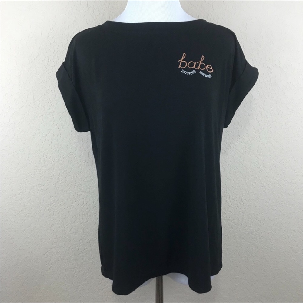 Tart “Babe” Black Lash Tee